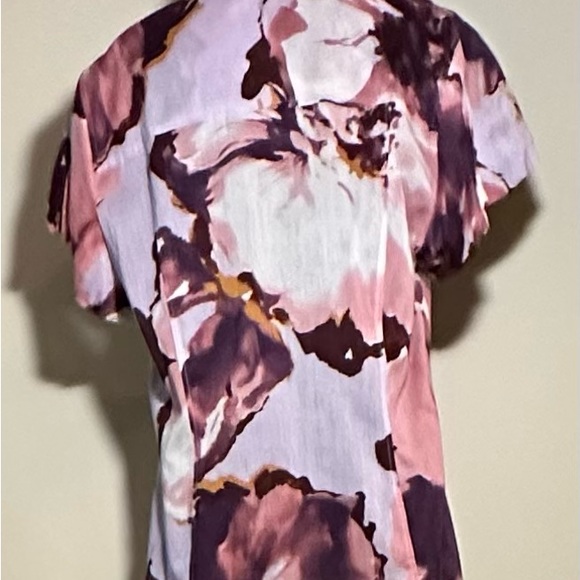 Escada Floral Ruffle Blouse - Picture 3 of 10